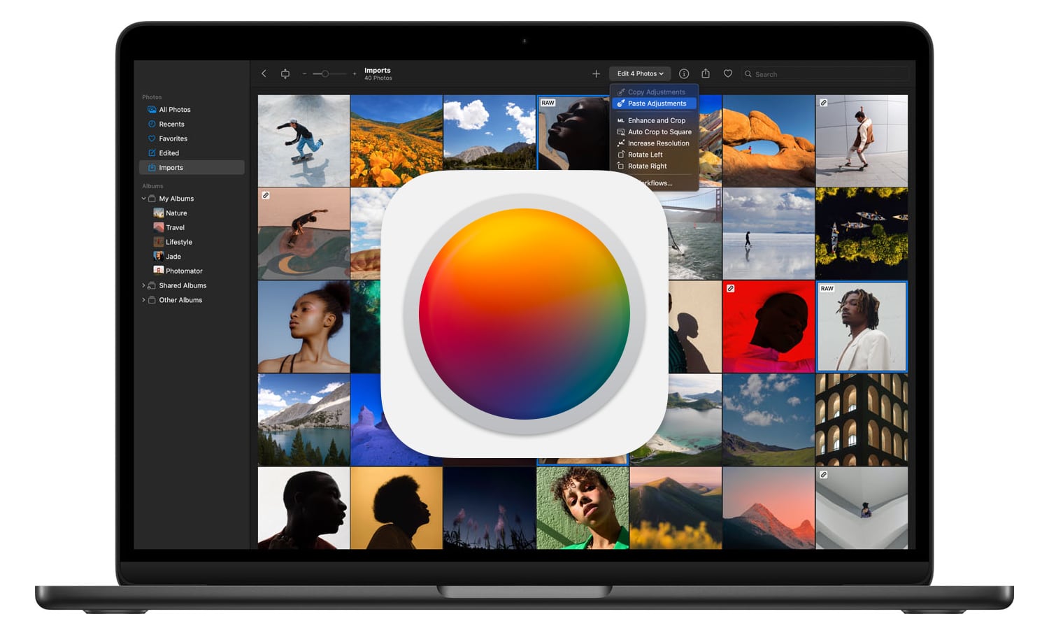 le meilleur outil de retouche intégré à Photos sur Mac