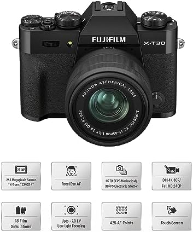 Les meilleures options du Fujifilm X-T30II : un guide complet