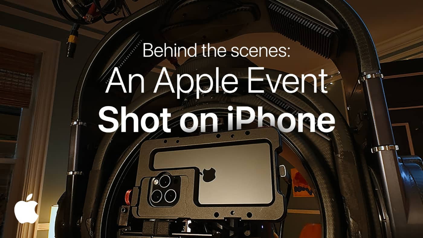 les coulisses de l'Apple Event entièrement filmé à l'iPhone 15 Pro