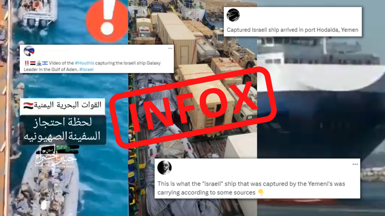 Yémen: flot d’infox autour du détournement d’un cargo en mer Rouge