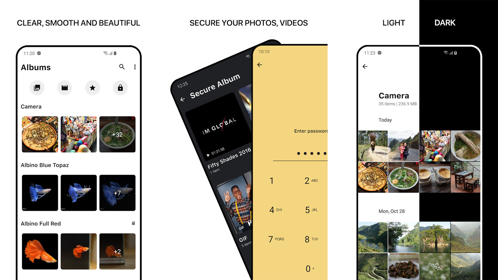1Gallery screenshot is one of the best new android gallery apps
