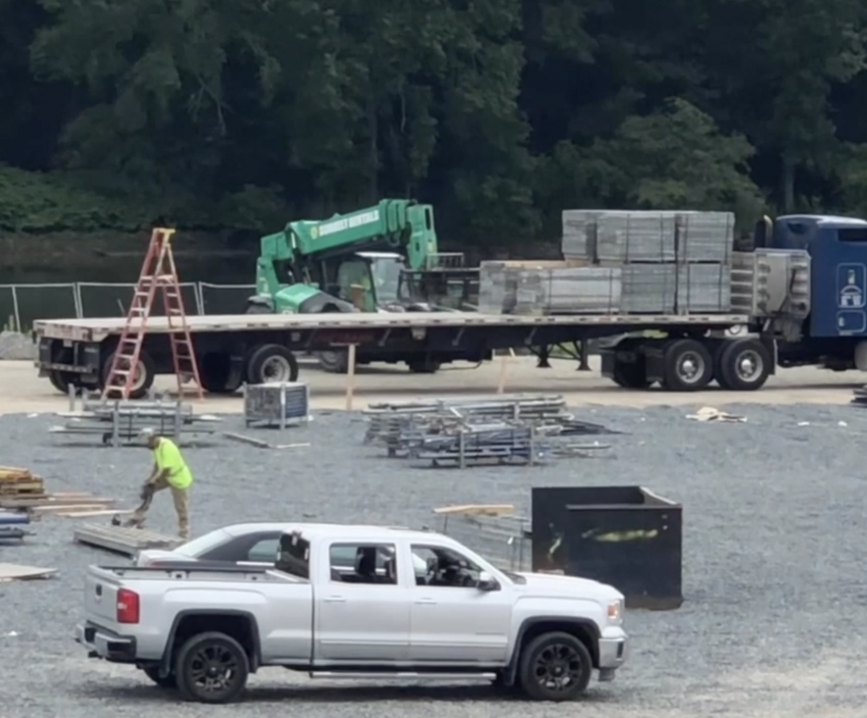 VIDEO EXCLUSIVE: Contractors Remove Material From Pawtucket Soccer Stadium Site