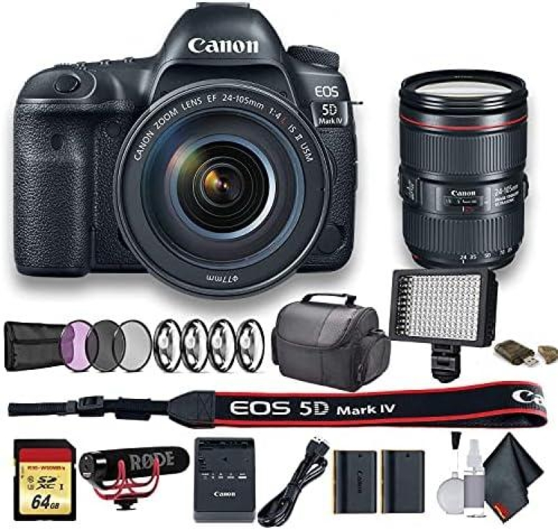 The Ultimate Canon EOS 5D Mark IV Camera Kit: Unleash Your Creative Vision with Extraordinary Features and Accessories