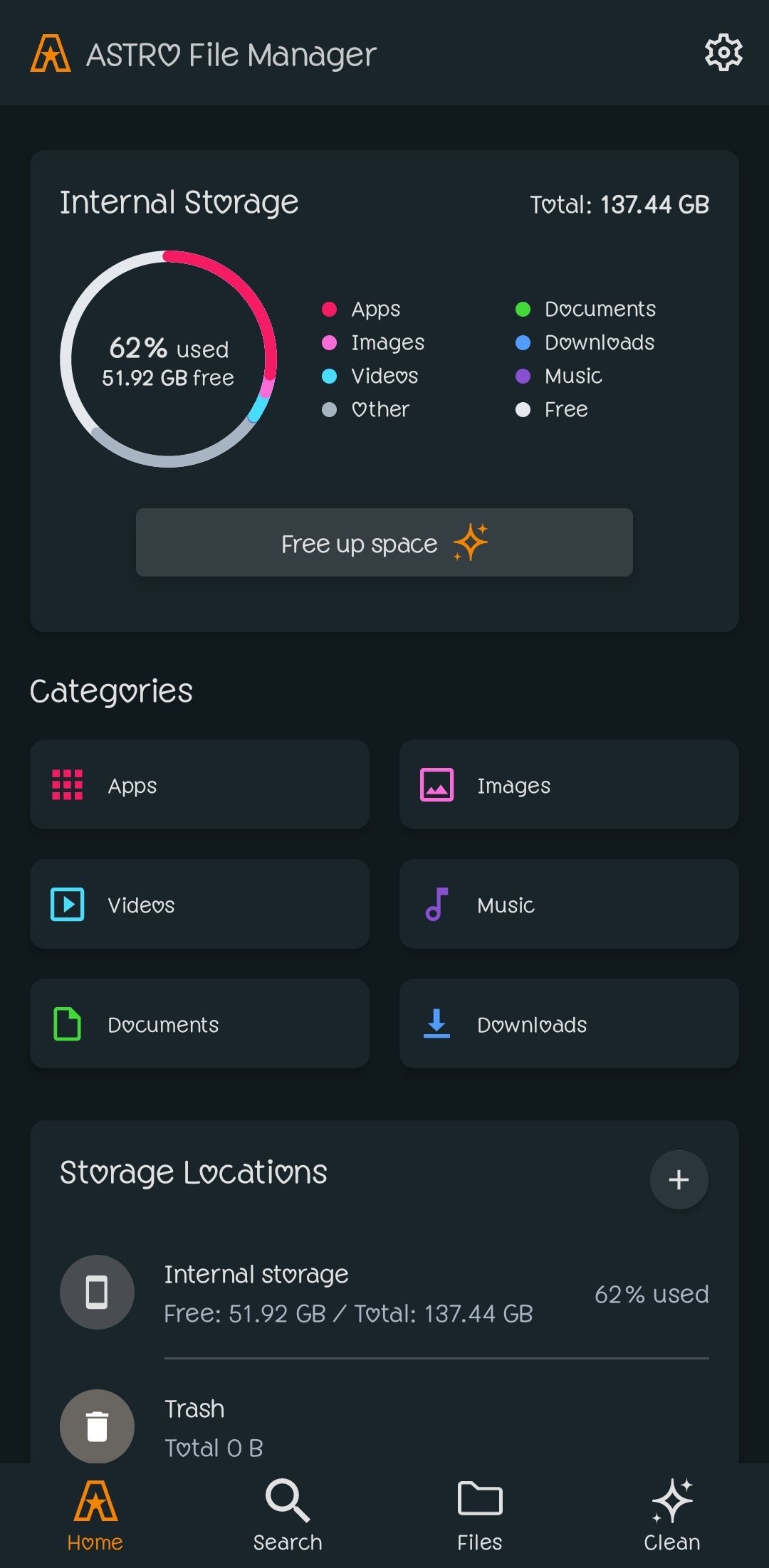 Best File Manager on Android - Astro