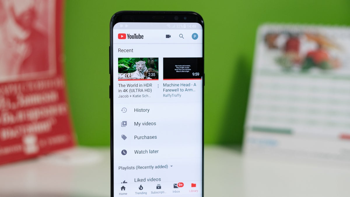 Photo shows that Google is testing Material You design for Android's YouTube app