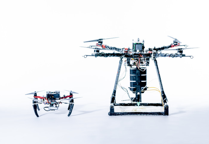 3D printing drones work like bees to build and repair structures while flying | Imperial News