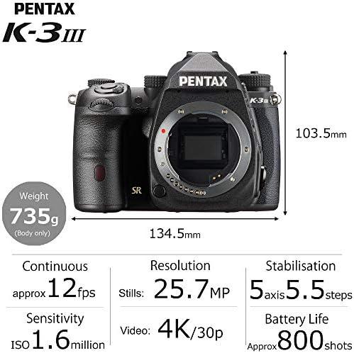 Review: Pentax K-3 Mark III Flagship APS-C Black Camera Body