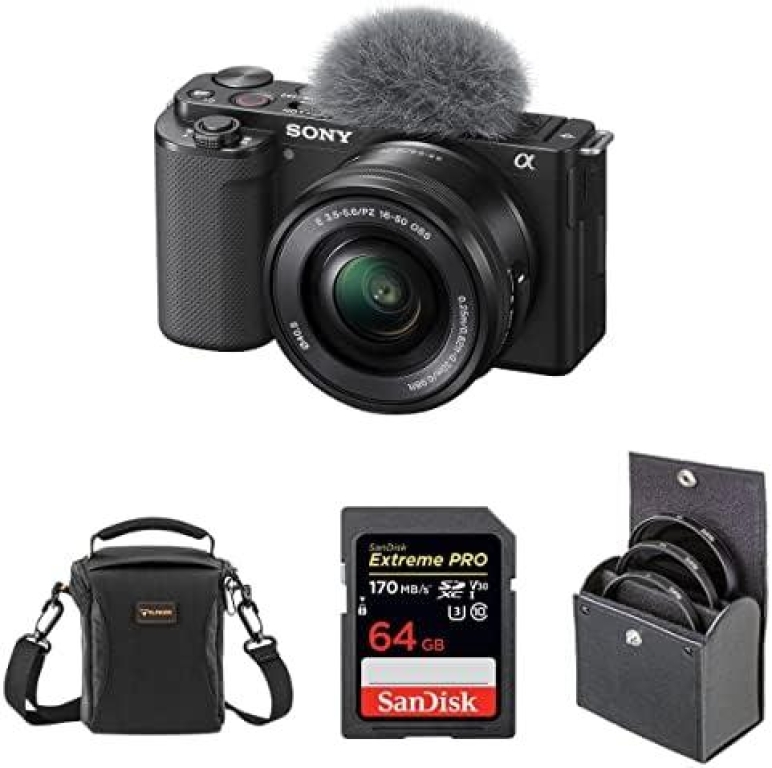 Sony ZV-E10 Vlogging Camera Bundle: The Ultimate Creative Companion!