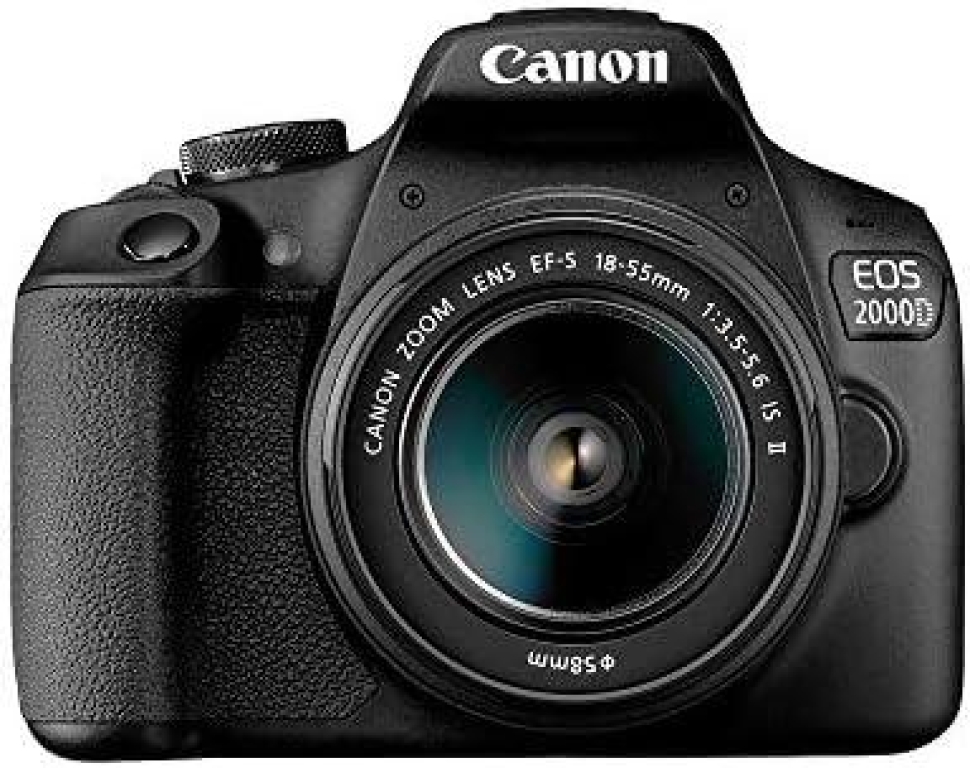 Diving into the Canon EOS 2000D DSLR Camera & EF-S 18-55 mm f/3.5-5.6 Lens