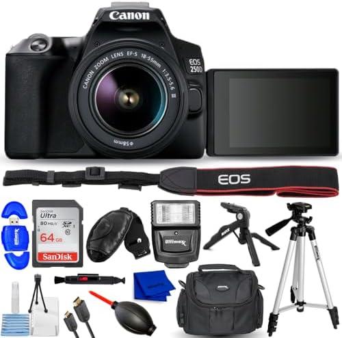 Top 5 Canon EOS 250D Camera Options: A Comparison Guide
