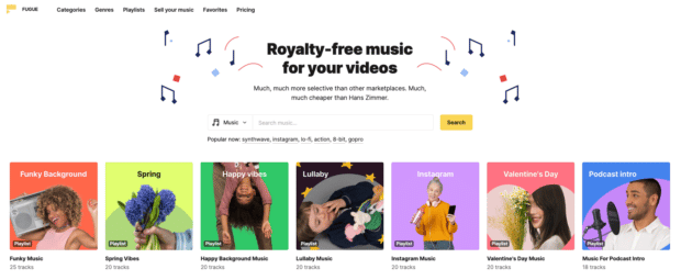 Fugue Music royalty free music for your videos