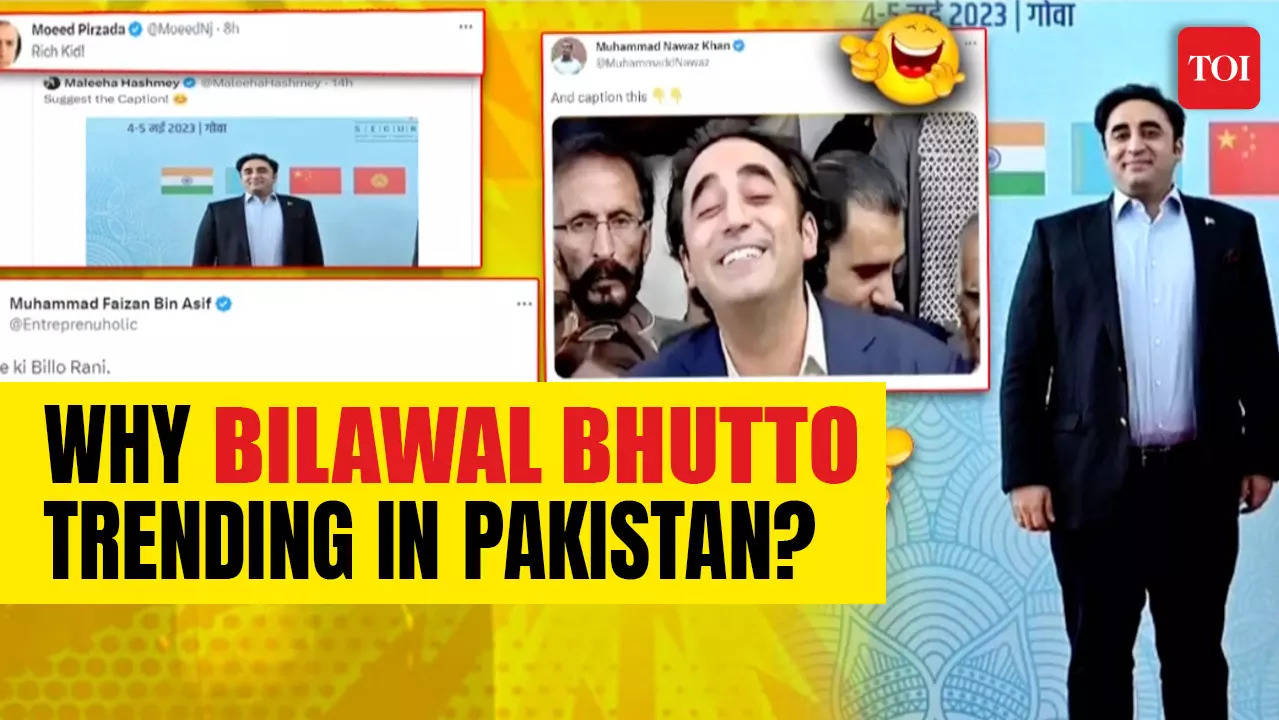 Pakistan: Bilawal Bhutto's SCO photo op, dubbed as a 'rich kid' moment, turns into perfect meme material | TOI Original