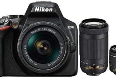Capturing Moments: Nikon D3500 DX-Format DSLR Two Lens Kit Review