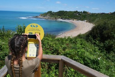 une vidéo montre six mois d’érosion de la plage de Lafitenia à Saint-Jean-de-Luz