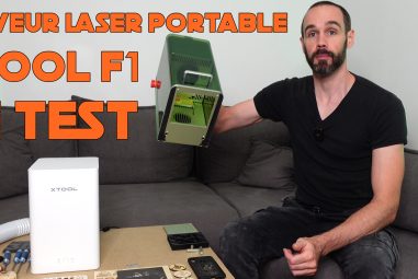 xTool F1 + Purificateur, le test d’un graveur laser portable !