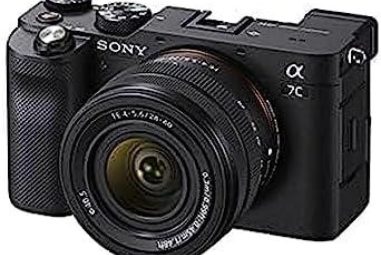 Sony Alpha 7C : Performance Pro dans un Design Compact !