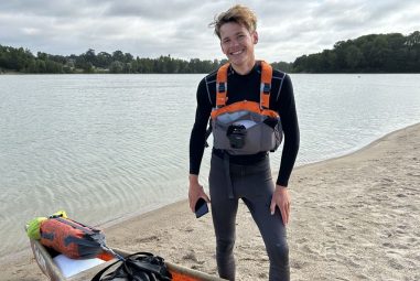 Alexis Peschard, un TikTokeur, s’est lancé comme défi de descendre la Loire en canoë-kayak