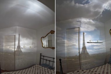 Mathieu Stern transforme un appartement en Camera Obscura