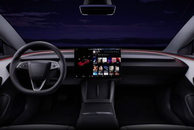 Tesla Officially Announces the Refreshed Model 3 ‘Highland’ With Ambient Lighting, Rear Screen and Ventilated Seats [Photos/Video]