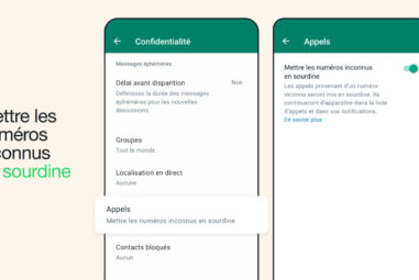 WhatsApp peut maintenant mettre en sourdine les numéros inconnus
